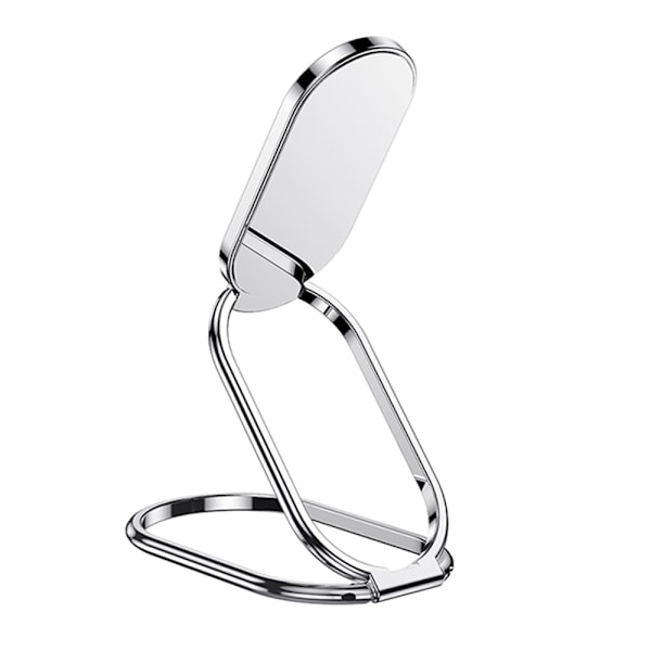 Effektfull Magnetisk Multifunktionell Mobilhållare Silver