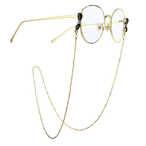 Stilfuld højkvalitets brilleledningskæde Senil ledning Guld