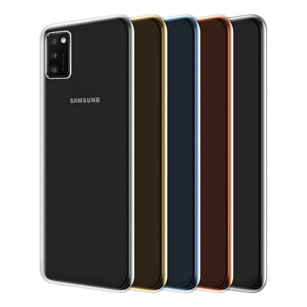 Samsung Galaxy A41 - North Dubbelt Silikonskal Svart