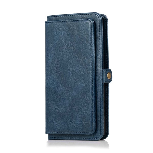 Smooth Wallet Case - Samsung Galaxy A50 Mörkblå
