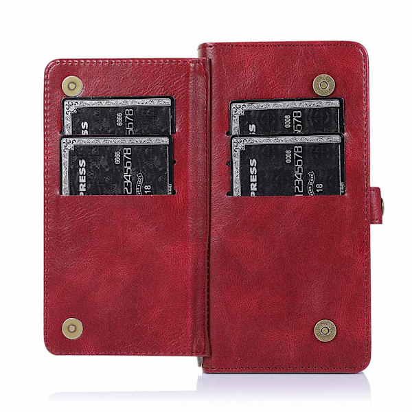 Smooth Double Wallet Case - Samsung Galaxy S9 Brun