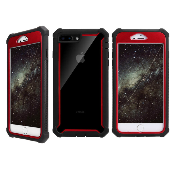 Exklusivt ARMY Skyddsfodral för iPhone 8 Plus Röd