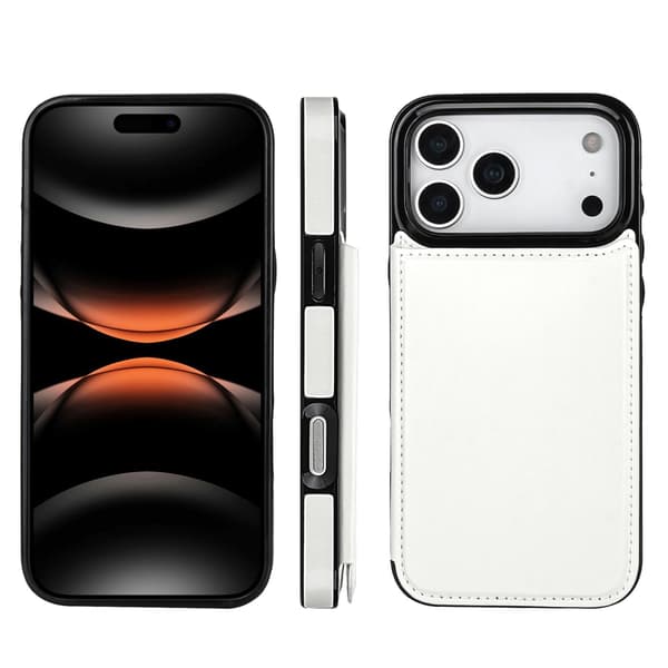 iPhone 17 Pro fodral med magnetisk stängning Röd