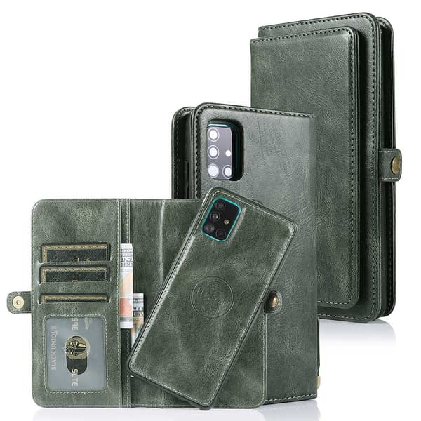 Stilig Lommebokdeksel 2-1 - Samsung Galaxy A51 Brun