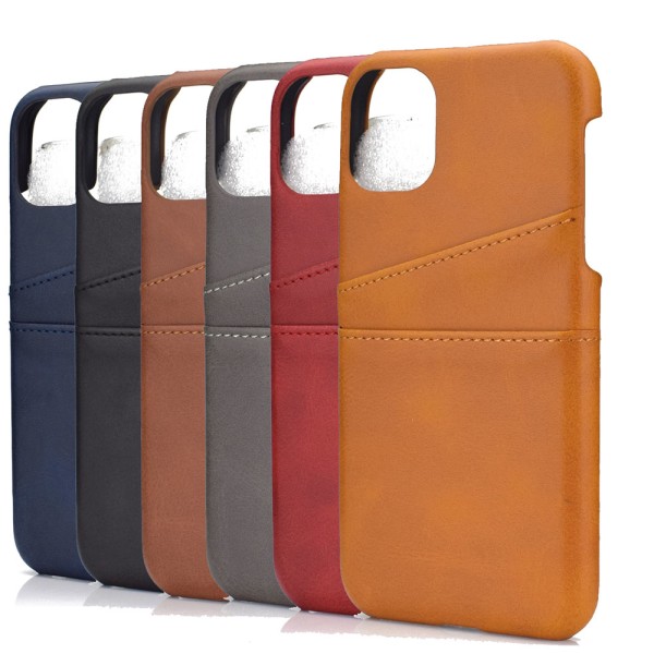Praktisk Etui med Kortlommer - iPhone 13 Mini Mörkblå