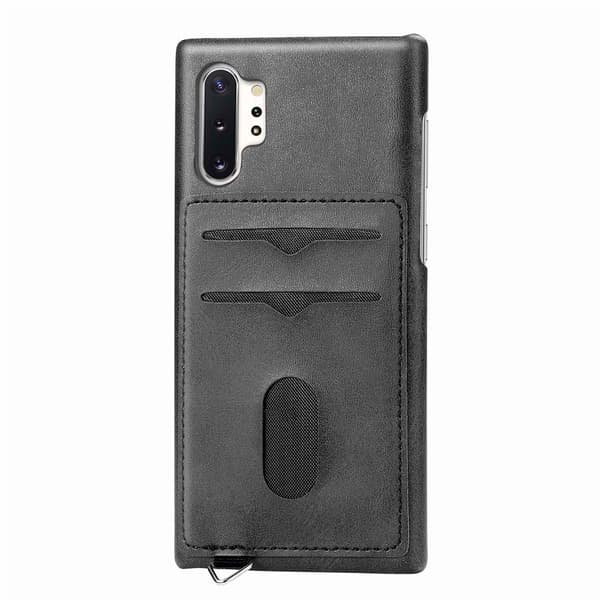 Skyddande Skal med Korthållare - Samsung Galaxy Note10+ Brun Brun