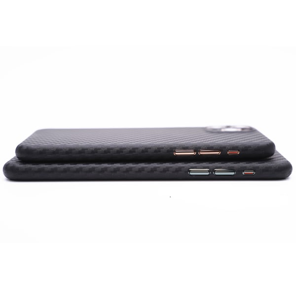 iPhone 11 - Stilsäkert Skyddsskal Karbon-Design Svart