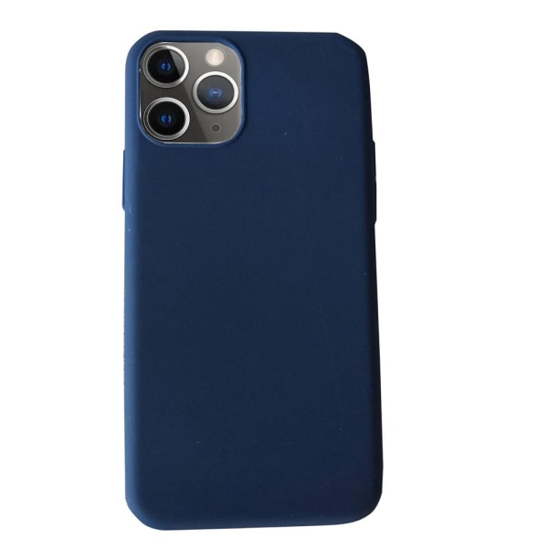 Støtdempende silikondeksel LEMAN - iPhone 12 Pro Max Mörkblå