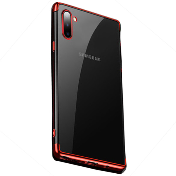Skyddande Silikonskal Floveme - Samsung Galaxy Note10 Röd