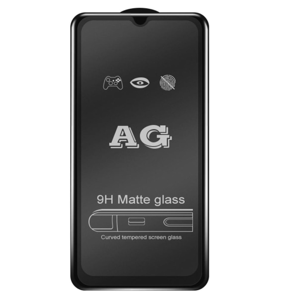 Galaxy A50 2.5D Anti-Fingerprints Näytönsuoja 0,3mm Transparent/Genomskinlig