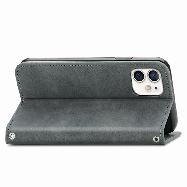 Lommebokdeksel - iPhone 12 Brun