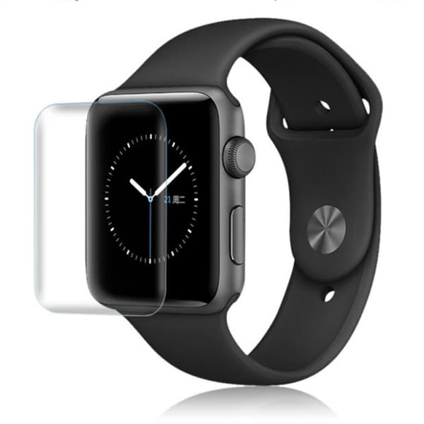 Skyddande Mjukt Skärmskydd AppleWatch 2/3 Transparent 42mm