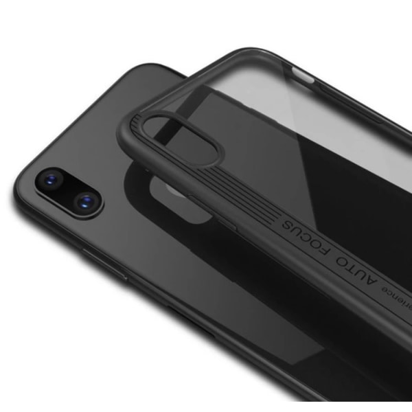 iPhone X/XS-cover fra HUTECH (Ulitmate Experience Auto-Focus) Svart