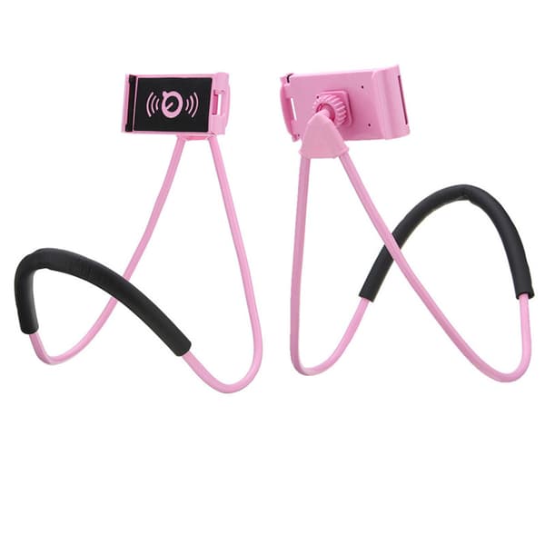 Bekväm & Smidig Multifunktionell Mobilhållare Rosa