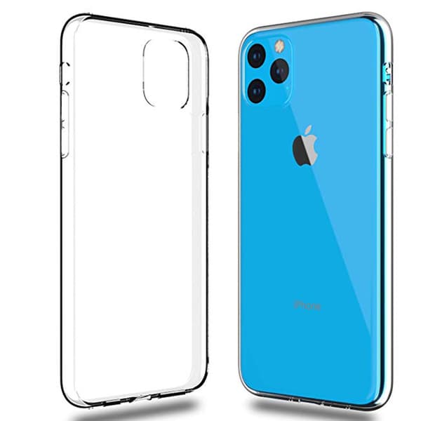 Robust Silikonskal - iPhone 11 Pro Max Transparent Transparent/Genomskinlig