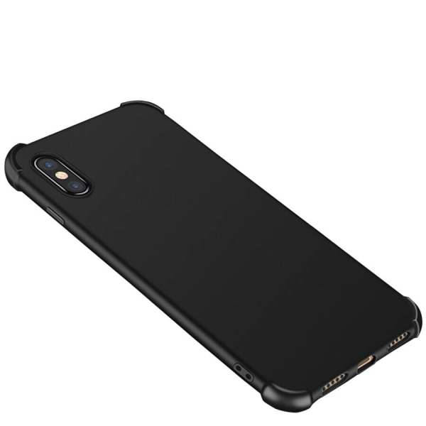 iPhone X/XS - etui (360Guard) Guld