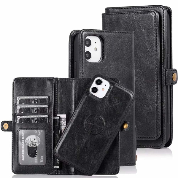 Robust Plånboksfodral - iPhone 11 Mörkblå