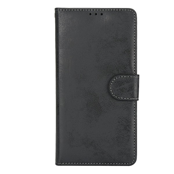 Elegant skydd och praktisk förvaring - Plånboksfodral för iPhone 16 Plus Mörkblå