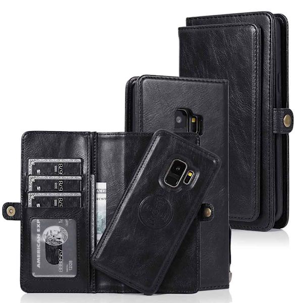 Samsung Galaxy S9 - Plånboksfodral Mörkblå