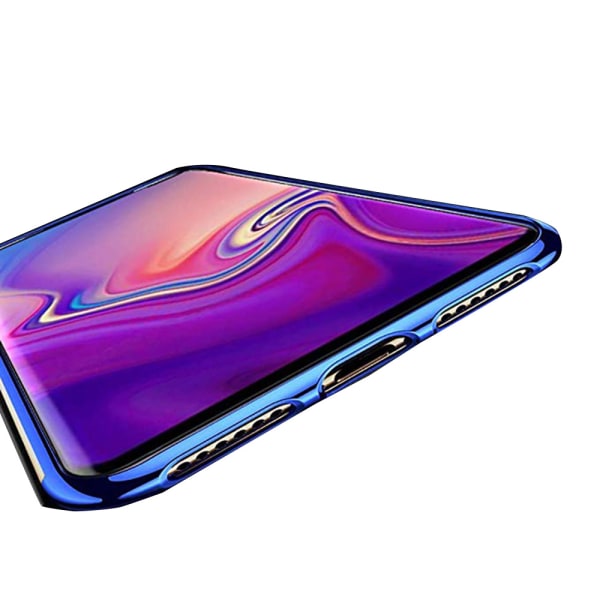 Tyylikäs ohut silikonikuori (FLOVEME) - Samsung Galaxy S10e Röd Röd