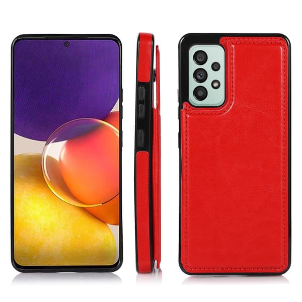 Stilfuldt cover med kortrum - Samsung Galaxy A33 5G Vit