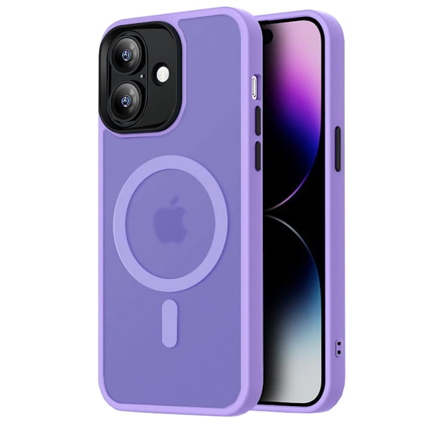 Maximal Skydd & Elegans - iPhone 16 Plus Skal med Stötsäker Design Grön