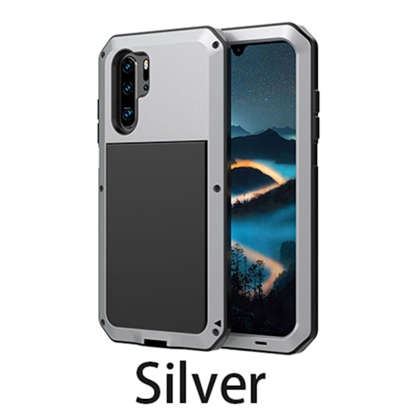 Huawei P30 Pro - Heavy Duty Stötsäkert Skal Silver