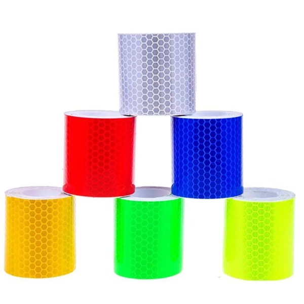 Fleksibel, slidbestandig reflekterende tape (3 meter) Guld