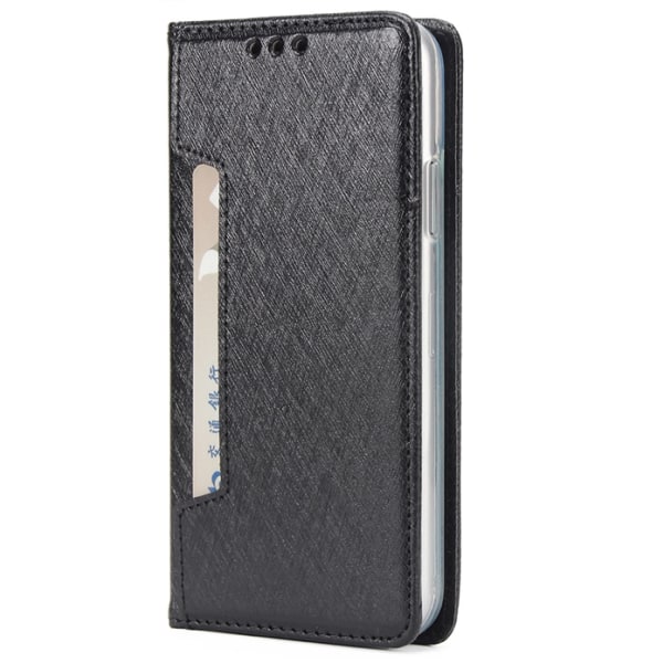 NKOBEES Smart Wallet Cover til iPhone X/XS Svart