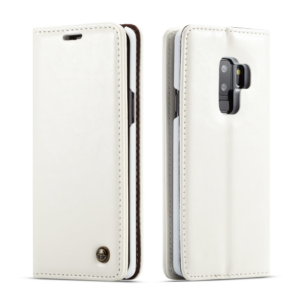 Smart och Elegant Plånboksfodral till Samsung Galaxy S9 Vit