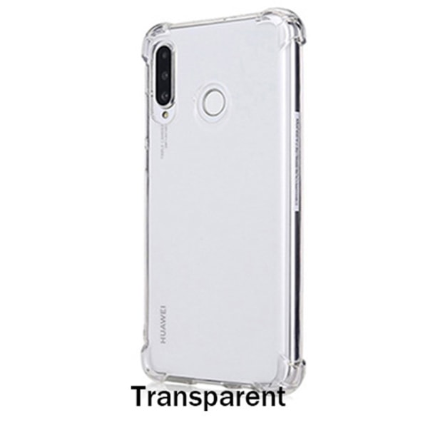 Huomaavainen suojakuori Flovemelta - Huawei P30 Lite Transparent/Genomskinlig