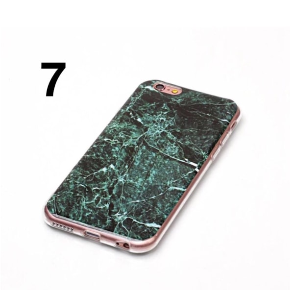 Iphone 7 Plus - Elegant Praktiskt NKOBEE Marmormönstrat Skal 7