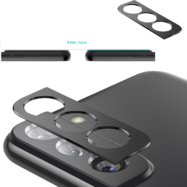 Samsung Galaxy S25 - 2.5D Kameralinsskydd med Precision Transparent