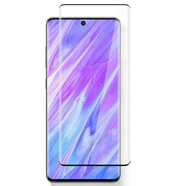 3-PACK S20 Ultra Skärmskydd 3D CASE-F 0,2mm HD-Clear Svart