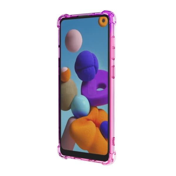 Samsung Galaxy A21S - Silikonskal Transparent