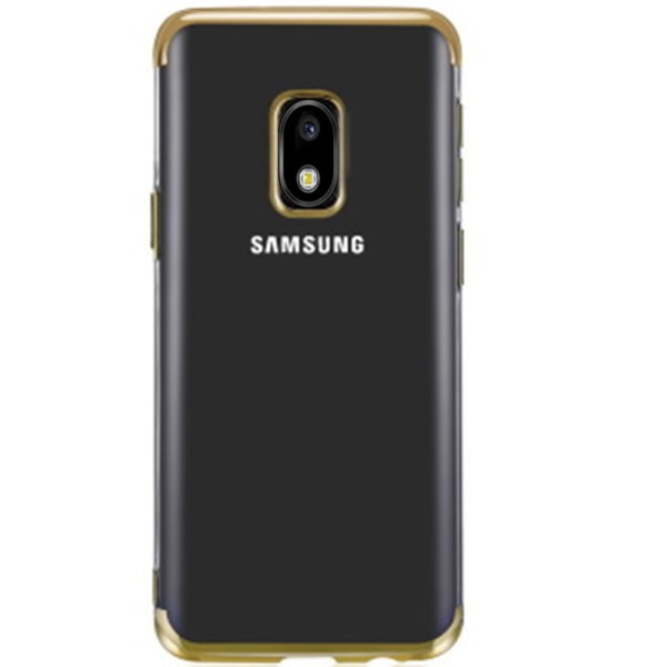 Stötdämpande Floveme Silikonskal - Samsung Galaxy J5 2017 Guld