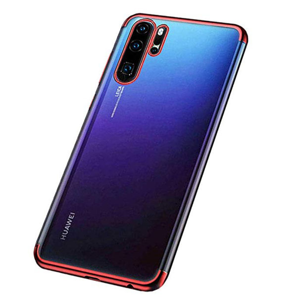 Huawei P30 Pro - Eksklusivt silikonecover fra Leman Röd