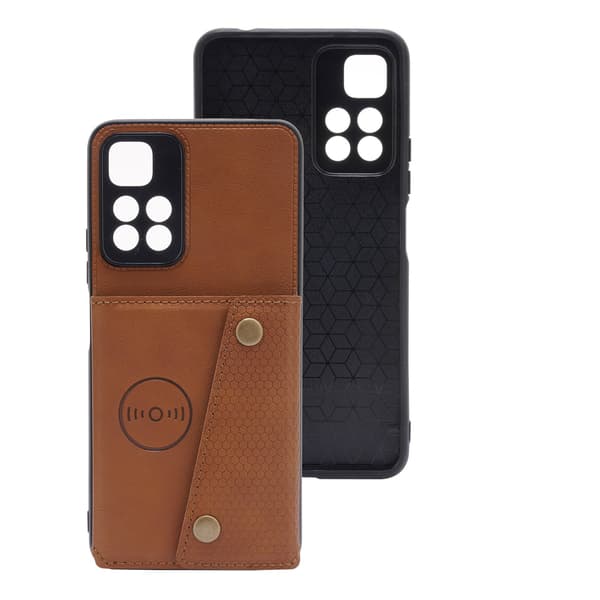Skal Kortfack - Xiaomi Redmi Note 11 Pro 5G Ljusbrun
