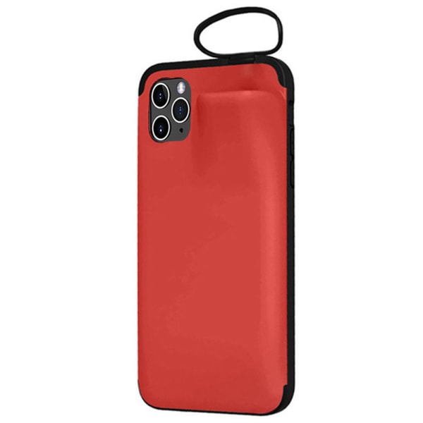 iPhone 11 Pro Max - Gjennomtenkt 2-i-1 Hybrid-deksel Röd