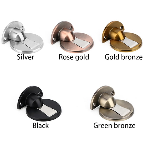Magnetiskt Effektfull Dörrstopp Svart/Guld