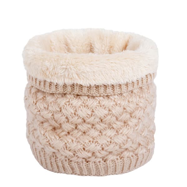 Ringhalsduk Fleece  Varm & Bekväm, Perfekt för Vind Khaki