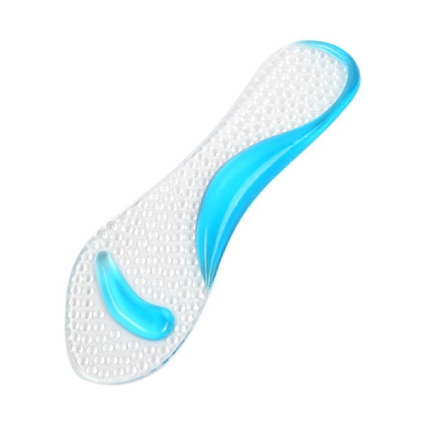 Mukavat kipua lievittävät silikonipohjalliset kenkäsisäkkeet Genomskinlig