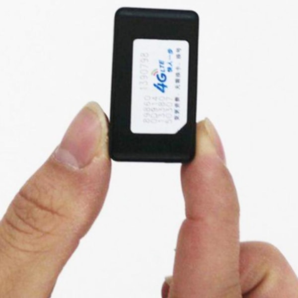 Magnetisk GF-07 Mini GPS Tracker Tracker med mikrofon Svart