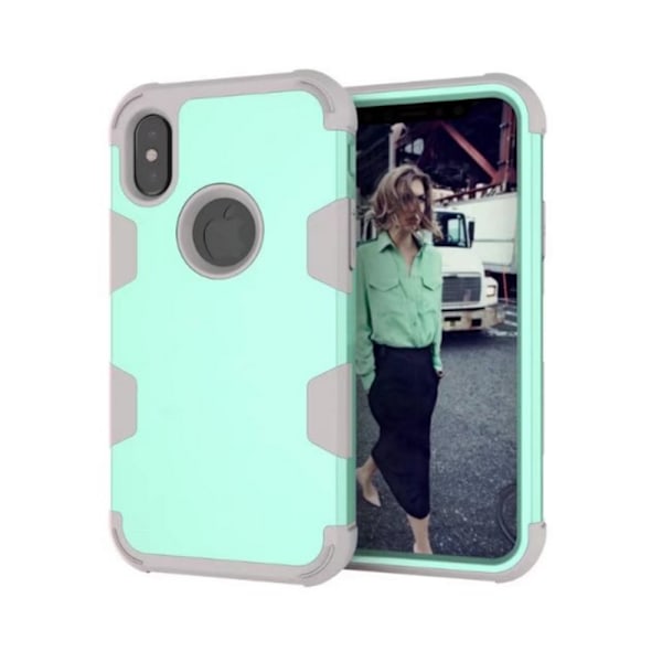 Elegant Skyddsskal till iPhone X/XS Svart/Guld