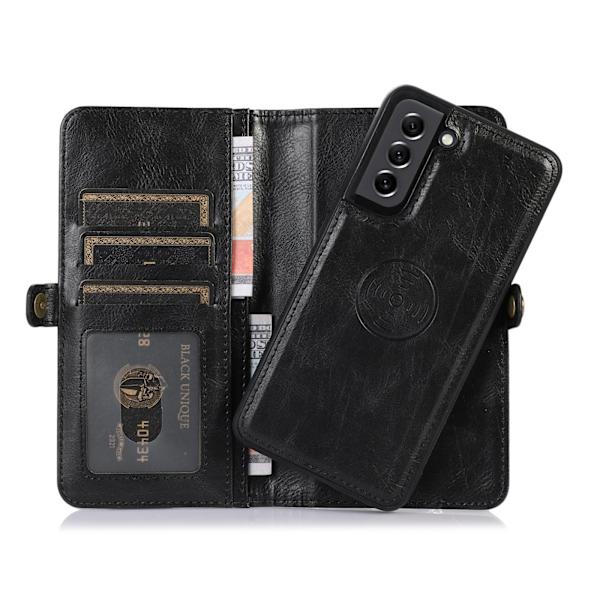 Smooth 2-1 Wallet Case - Samsung Galaxy S21 FE Mörkblå
