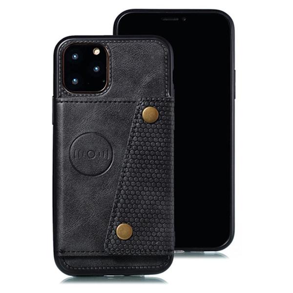 Skal med Kortfack - iPhone 13 Pro Svart