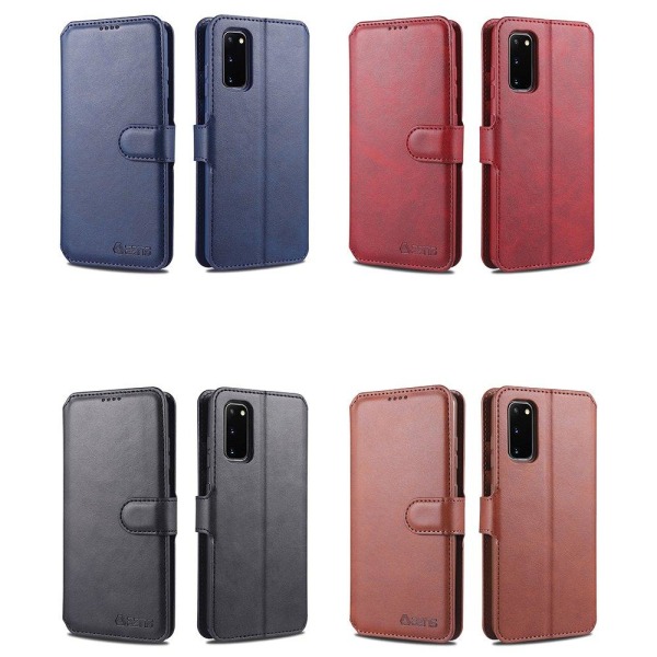 Praktiskt Plånboksfodral (Yazunshi) - Samsung Galaxy S20FE Röd
