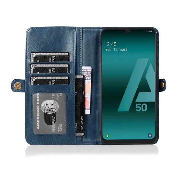 Samsung Galaxy A50 - Pung etui Svart