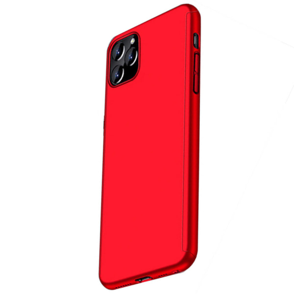 iPhone 11 Pro Max - Flovemen tyylikäs kulutusta kestävä suojus Röd