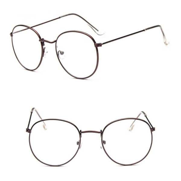 Stilsäkra Bekväma Läsglasögon / Glasögon Guld +4.0